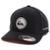 Boné Quiksilver Aba Curva Gradient Round Tropicamo W25 - Preto