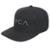 Boné RVCA Twill Snapback II Black Charcoal - Preto
