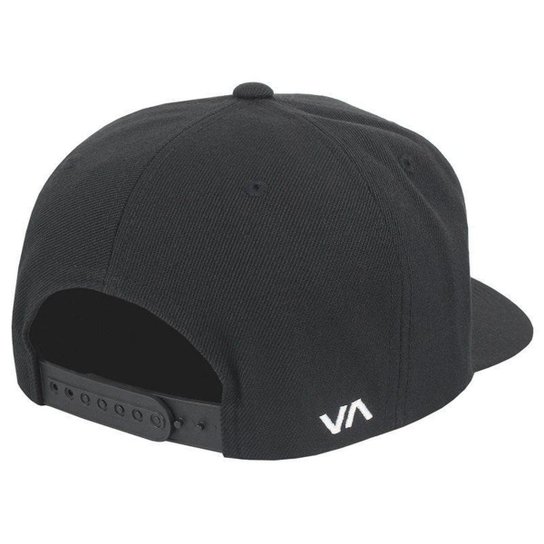 Boné RVCA Twill Snapback II Black Charcoal