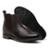 Bota Botina de Couro Masculina Chelsea Country Confortável Dia a Dia - Marrom
