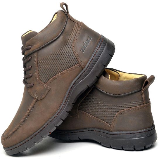 Bota Botina Zebu Graxo Tenis Casual Original 74090