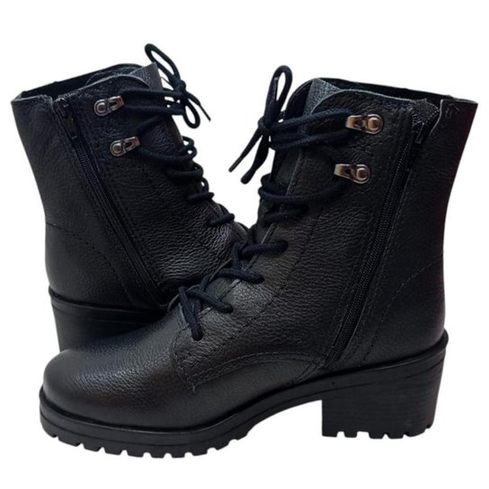 Bota Bottero Em Couro Lançamento Solado Emborrachado