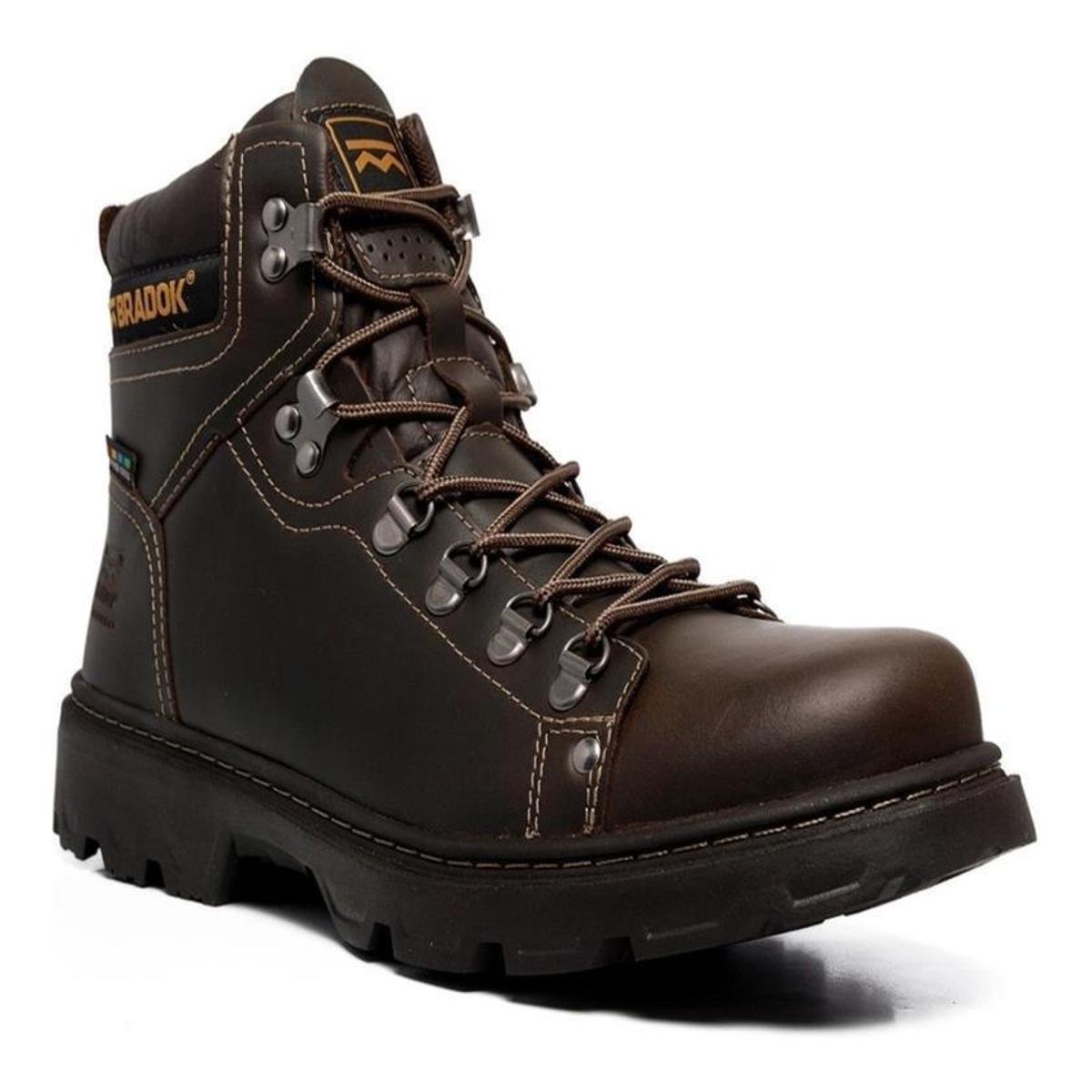 Bota Bradok Work Boot Crazy Horse Brown 38 | Allianz Parque Shop