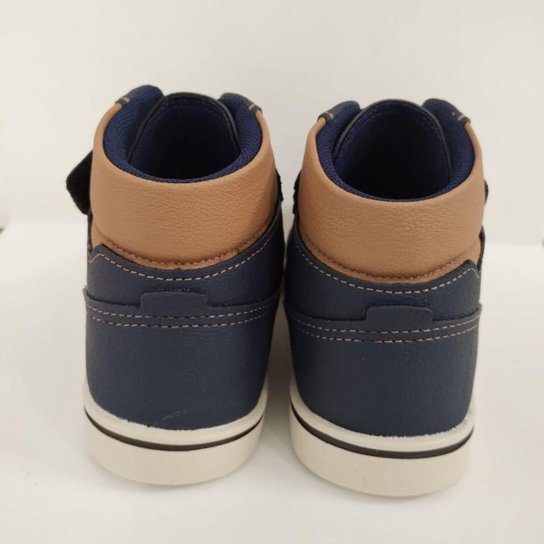 Bota Cano Médio Infantil Menino Klin Flyer Marinho 469.212