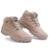 Bota Coturno Adventure Masculina 970 Tratorada Cano Baixo - Bege