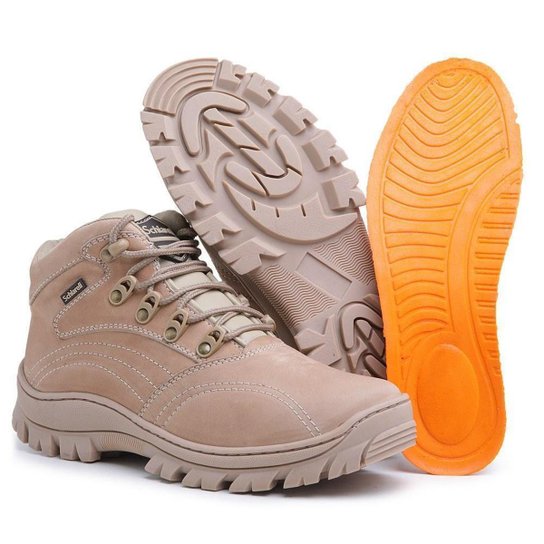 Bota Coturno Adventure Masculina 970 Tratorada Cano Baixo
