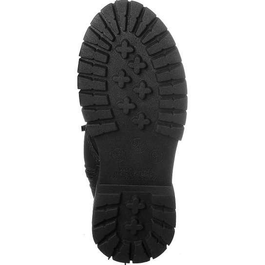 Bota Coturno Cano Curto Tratorado Infantil Kidstep