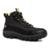Bota Coturno Couro Legitimo Preto Cinza Masculina Adventure Trilha Com C.a - Preto