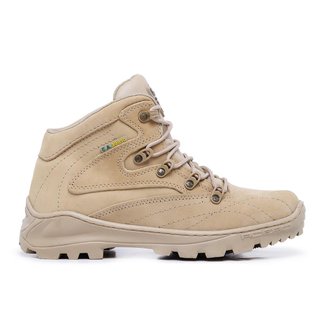 Bota Coturno Masculina Couro Acero Advanced Conforto