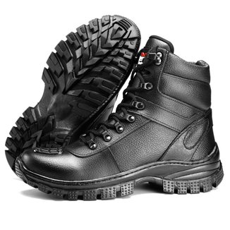 Bota Coturno Netzer Boots Cano Curto Motociclista Couro Legítimo Masculina