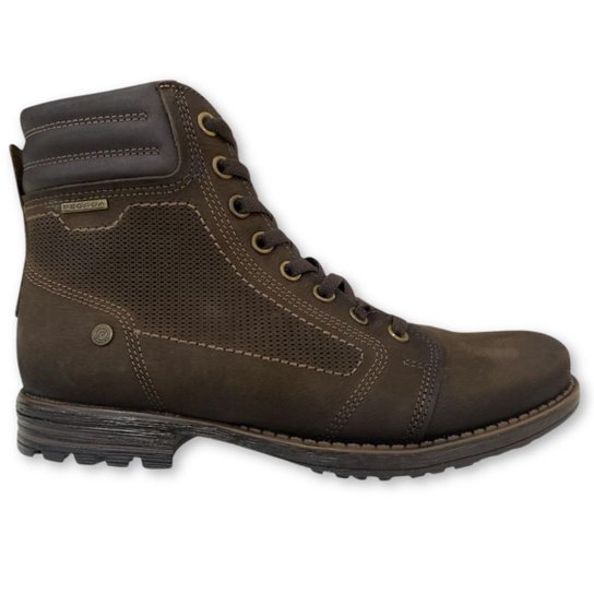 Bota Coturno Pegada 180748 Masculino Chocolate