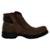 Bota Coturno Social Masculina Anatomic Gel T Moro Macio Com Elástico 7887 - Café