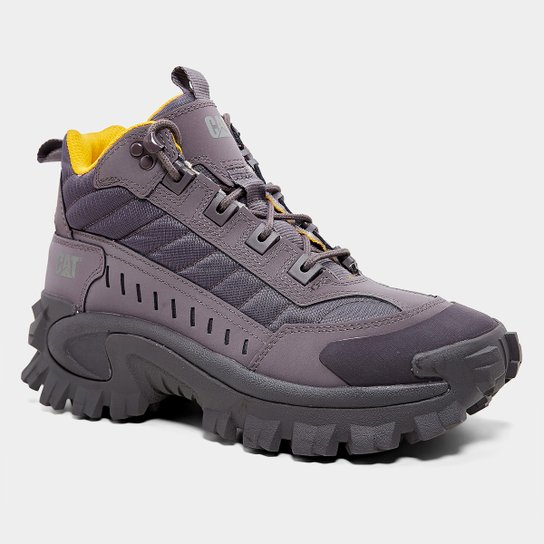 Bota Couro Caterpillar Intruder Mid Masculina