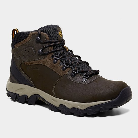 Bota Couro Columbia Bota Newton Ridge Plus II Waterproof Masculina