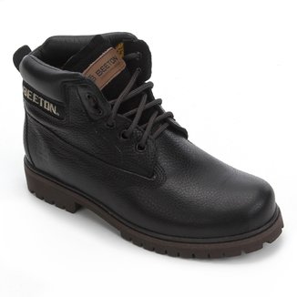 Bota de Couro Aventura Beeton Cat Strong Masculina