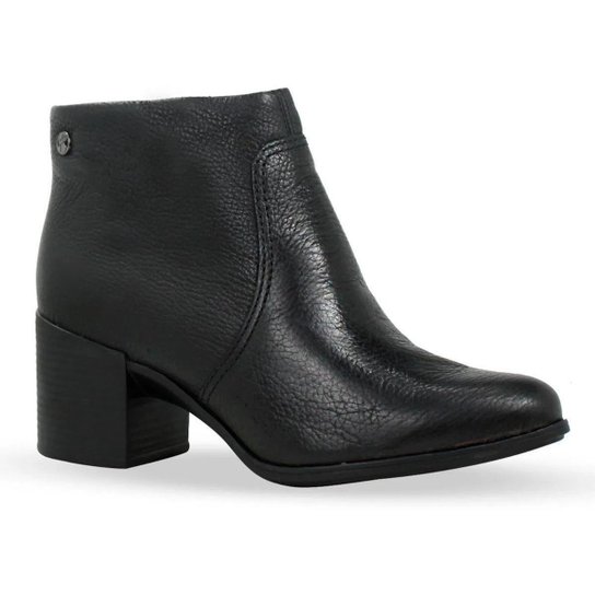 Bota Feminina Bottero Cano Baixo Couro 346901