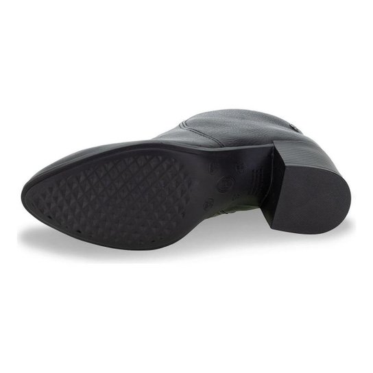 Bota Feminina Bottero Cano Baixo Couro 346901