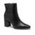 Bota Feminina Couro Cano Baixo Dakota - Preto - Preto