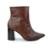 Bota Feminina Ramarim Cano Baixo Soft Sela Marrom - 2468101 - Marrom