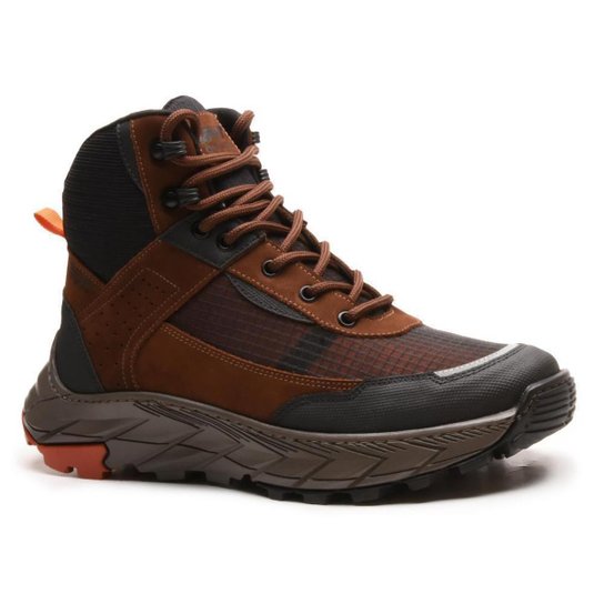 Bota Masculina Adventure Couro Esportes Trilas Aventuras