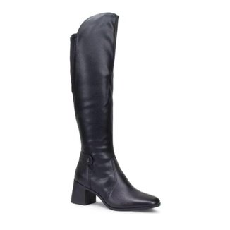 Bota Over Feminina Cano Longo Bottero Couro 361804