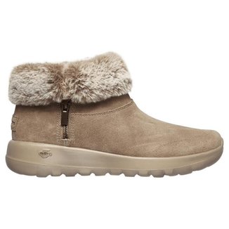 Bota Skechers On The Go Joy Savvy Feminina Marrom