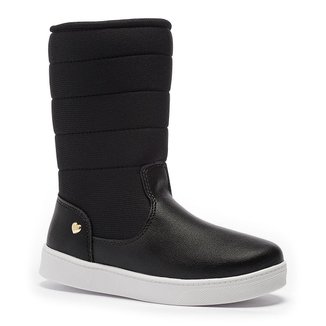 Bota Tênis Feminina Infantil Tininha Menina Bordado