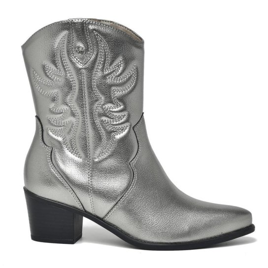 Bota Western Cano Curto Via Marte Country Feminino 23-1105