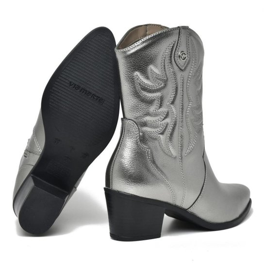 Bota Western Cano Curto Via Marte Country Feminino 23-1105