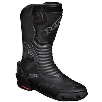 Bota X11 Race Track Cano Longo Couro Motociclista Masculina