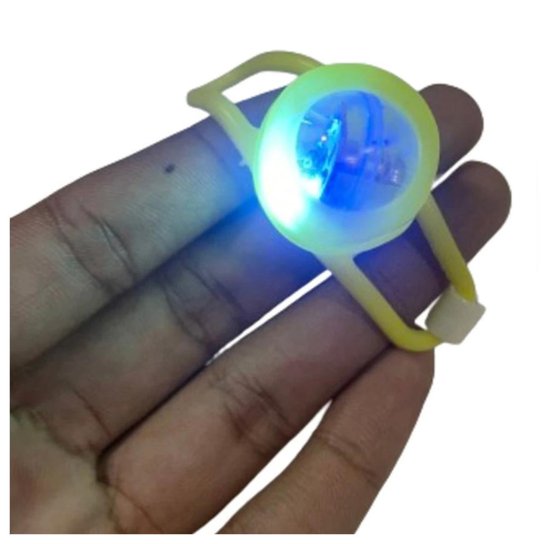 Buzina Patinho Pato Guidão Bicicleta Bike Moto C/ Led Hélice