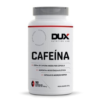 Cafeína 200mg Dux Nutrition 90 Cápsulas