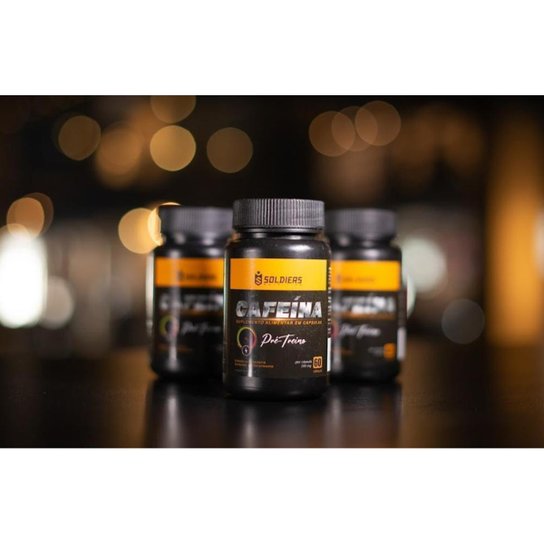 Cafeína 60 Caps - 2000mg - Soldiers Nutrition