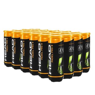 Caixa de Bola de Padel Head Pro S (Caixa com 24 Tubos)