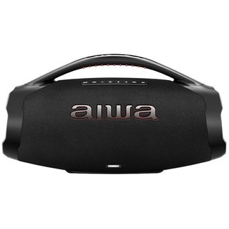 Caixa de Som Aiwa Boombox Plus AWS-BBS-01-B Bluetooth Amplificada 200W USB