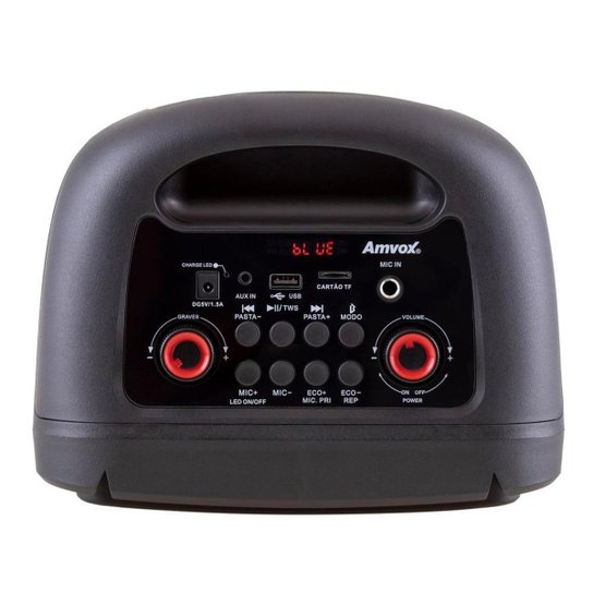 Caixa de Som Amplificada Bluetooth Amvox