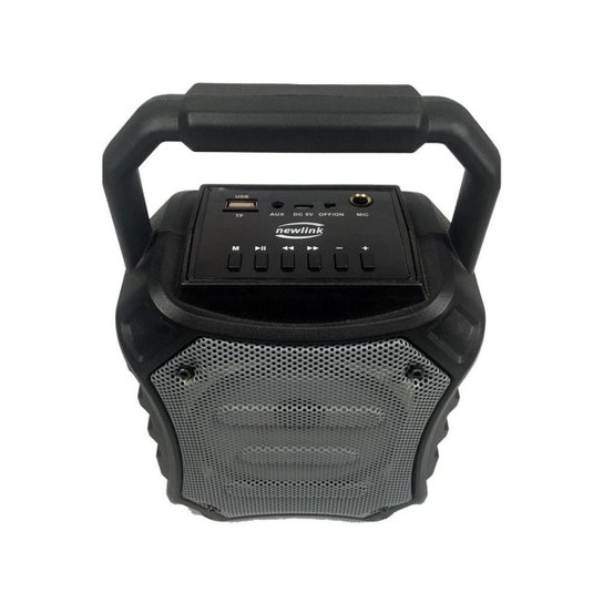 Caixa de Som Bluetooth 15w Newlink Bomber Sp112 com Led