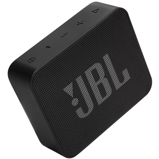 Caixa de Som Bluetooth JBL GO Essential à Prova Dágua 3.1W Preta