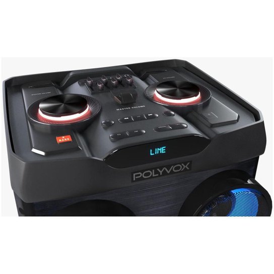 Caixa de Som Torre Polyvox XT-2212T Smart Speaker Bluetooth 2500W