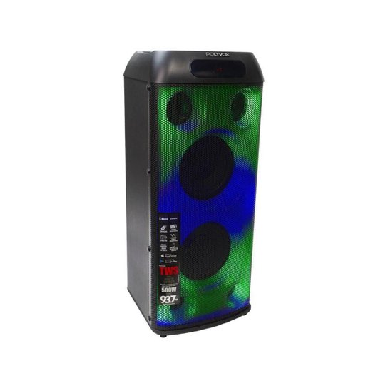 Caixa de Som Torre Polyvox XT-660T Bluetooth