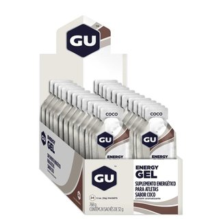Caixa Gu Energy Gel Sache  24 Unidades