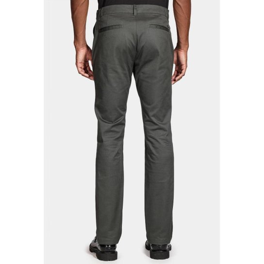 Calça Aramis Chino Moovex Verde Escuro