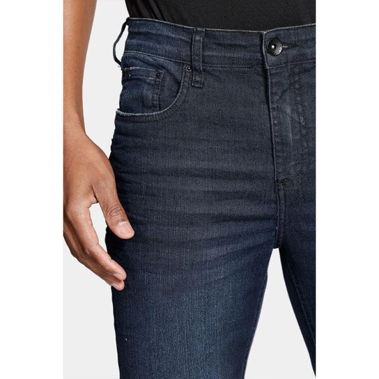 Calça Aramis Jeans Regular Blue Jateada Azul Escuro