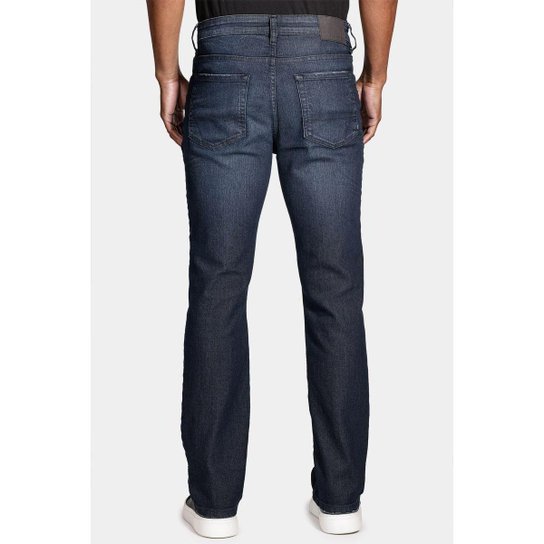 Calça Aramis Jeans Regular Blue Jateada Azul Escuro