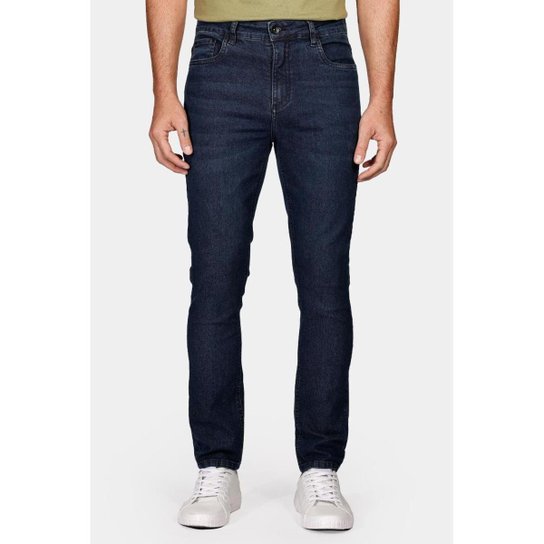 Calça Aramis Jeans Skinny Blue Stone Escura Azul Escuro