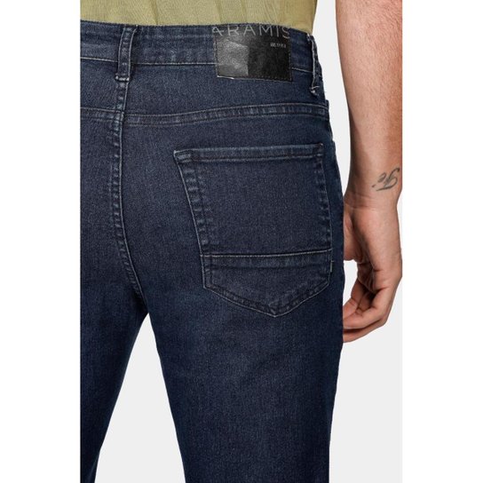 Calça Aramis Jeans Skinny Blue Stone Escura Azul Escuro