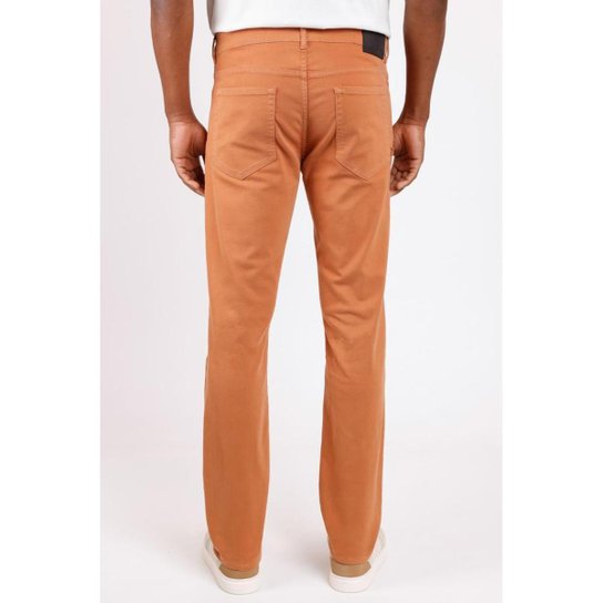 Calça Aramis Slim Moletom Color Telha