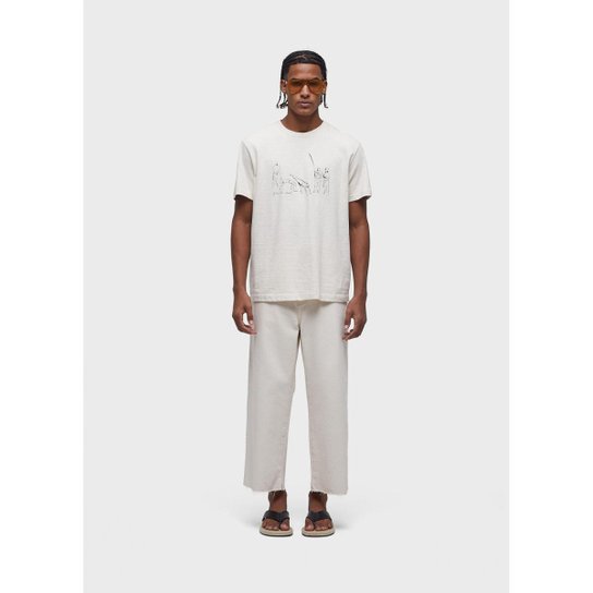 Calça arpoador pure raw OSKLEN
