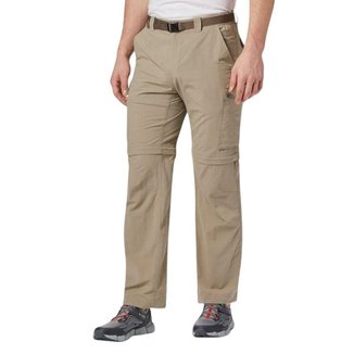 Calça Columbia Silver Ridge Convertible Masculina - Bege GG