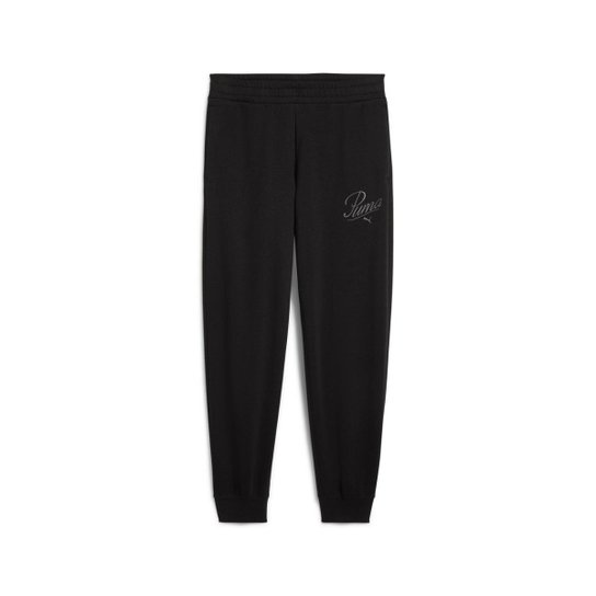 Calça de Moletom ESS SCRIPT Comfort Feminina